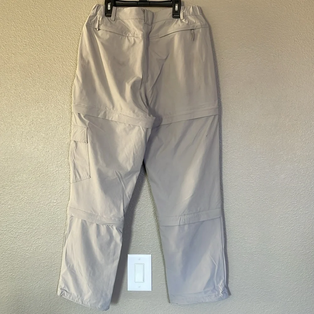 Women’s convertible zip off pants convert to shorts or capris size L - Picture 5 of 8